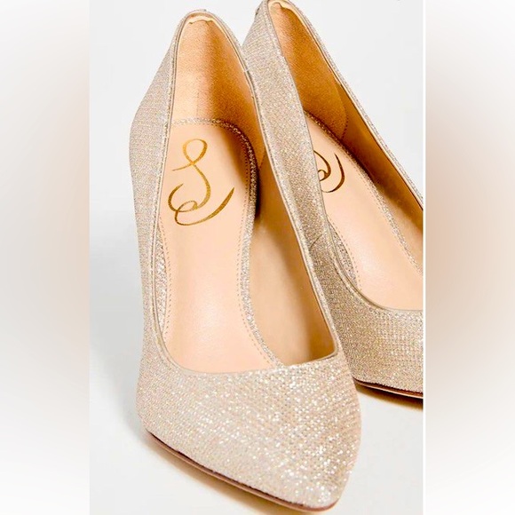 Sam Edelman Shoes - NWTIB - Sam Edelman Womens Hazel Pointed Toe Pump, Gold Mesh - Size 8 😍